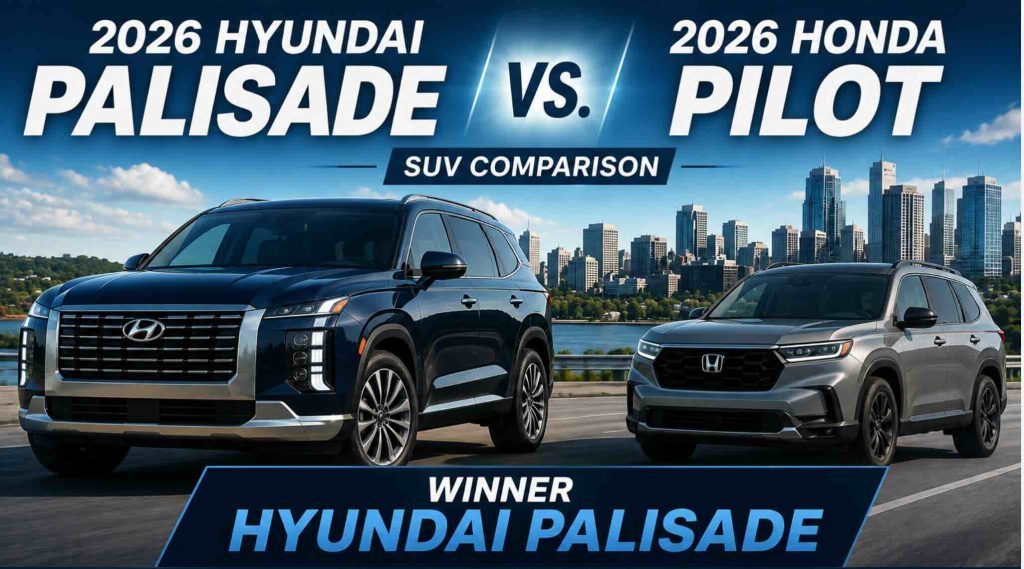 2026 Hyundai Palisade vs. 2026 Honda Pilot