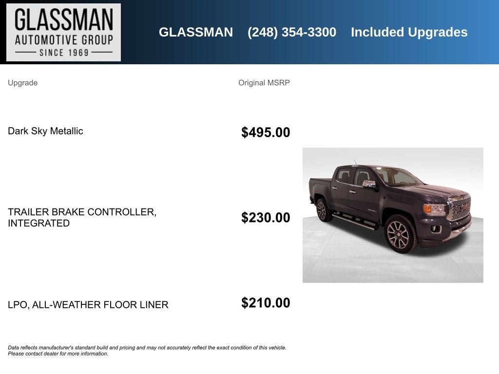 2019 GMC Canyon Denali