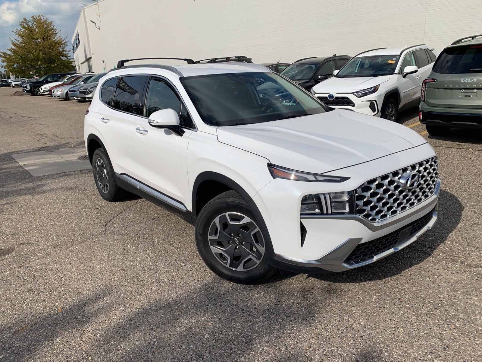 2023 Hyundai SANTA FE HYBRID Blue