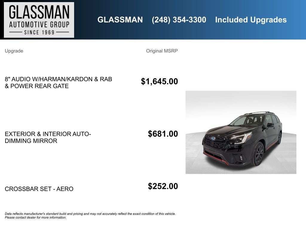 2023 Subaru Forester Sport