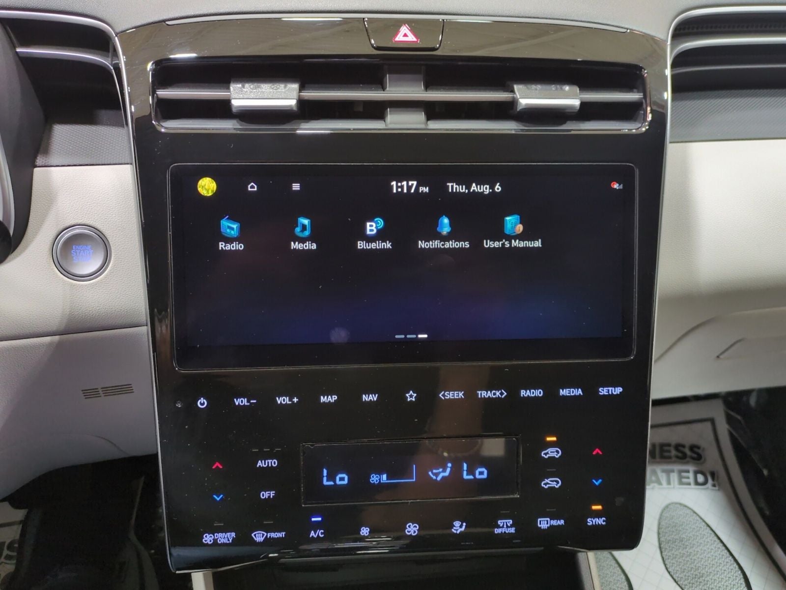 2024 Hyundai TUCSON HYBRID Blue