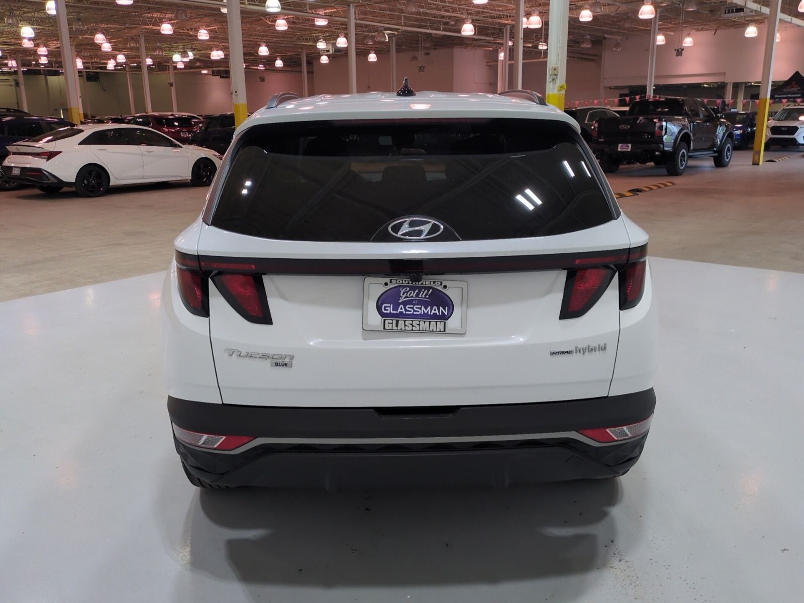 2024 Hyundai TUCSON HYBRID Blue