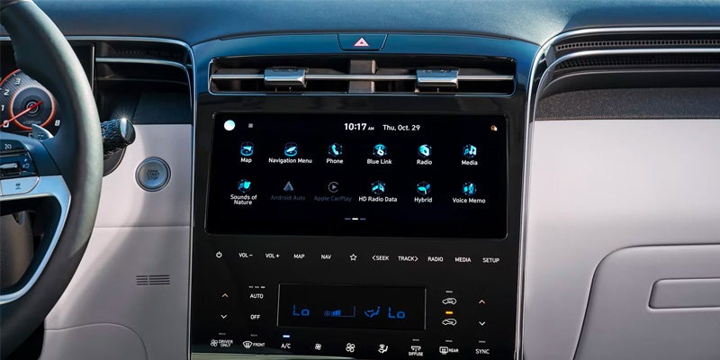2025 Hyundai Tucson comfort touchscreen