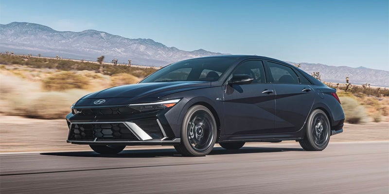 Grey 2025 Hyundai Elantra N Exterior