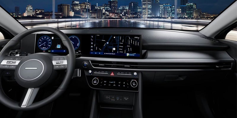 2025 Sonata touchscreen