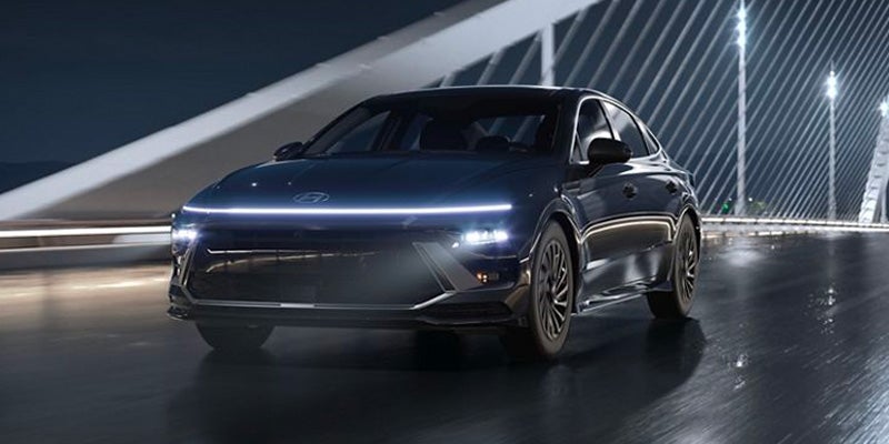 2025 Sonata exterior black color