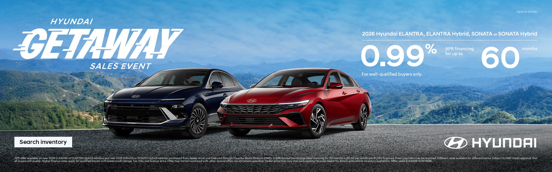 Central Hyundai 2026 Getaway Sales Event Offer