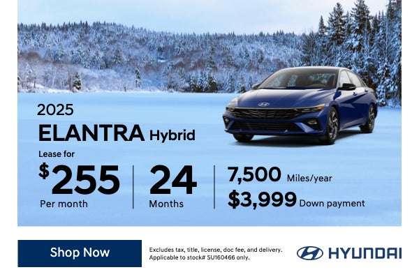 2025 Elantra Hybrid